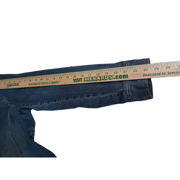 Jones New York Sport Premium Denim Stretch Jean Blazer -  XL - Picture 9 of 11